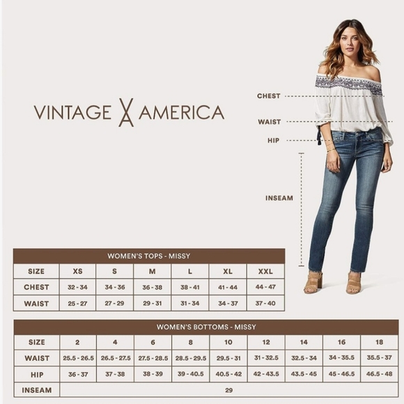 Vintage America Blues Women's Vintage High Rise Straight Ankle Size 20W - Picture 4 of 5